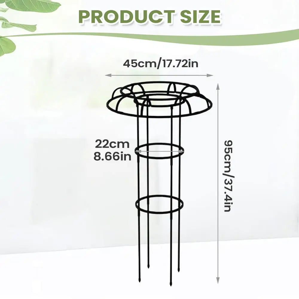 Garden Trellis For Climbing Plants Umbrella Tower  Trellis  Vine Plant Support Trellis DIY Climbing Trellis Flower Pots Supports