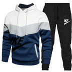 Men's Fleece Zip Hoodie & Jogger Tracksuit