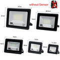 LED Floodlight PIR Motion Sensor Outdoor LED Spotlight100W 50W 30W 20W 10W IP66 Waterproof Wall Light Street Light For Garden