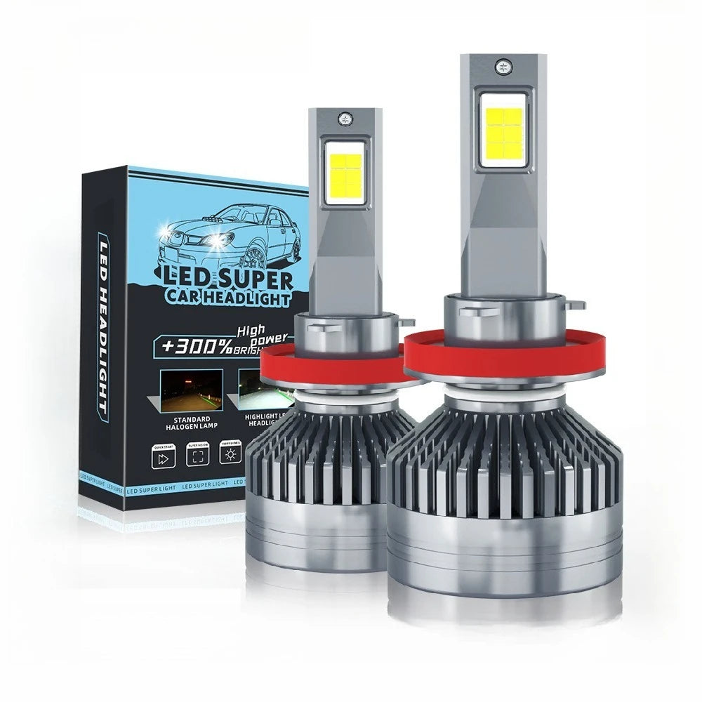 24V Truck LED Headlights H7 H4 9005 Super Bright High Low Beam Heavy Duty Front Lamps LED Lights Car Accessories