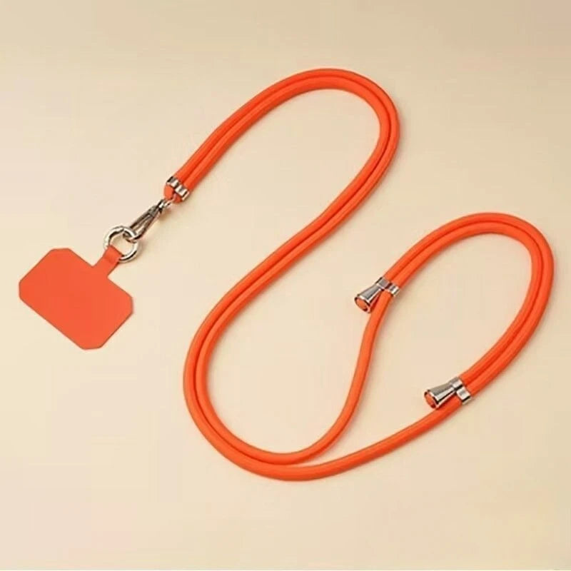 Hands-Free Phone Lanyard: Adjustable Longer & Thicker Crossbody/Neck Strap - Universal Mobile Accessory