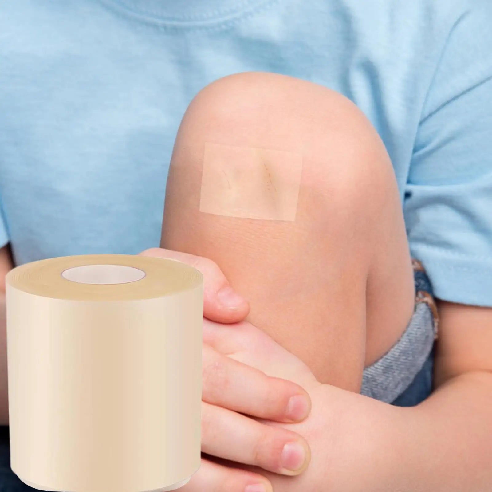 Hydrocolloid Roll Waterproof Pimple Patches Absorbent Flexible Tape Adhesive Dressing for Blister Burn Pimple Skin Heel Daily