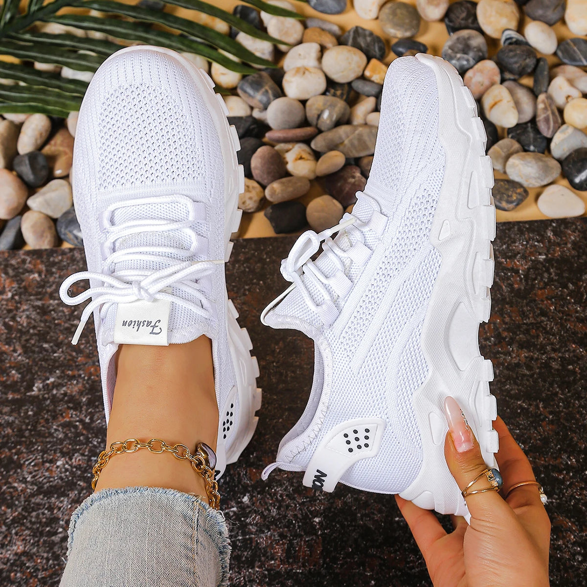 Women's shoes  Solid-colored strap versatile single shoes casual sneaker women's summer sneakers sale shoes with free shipping