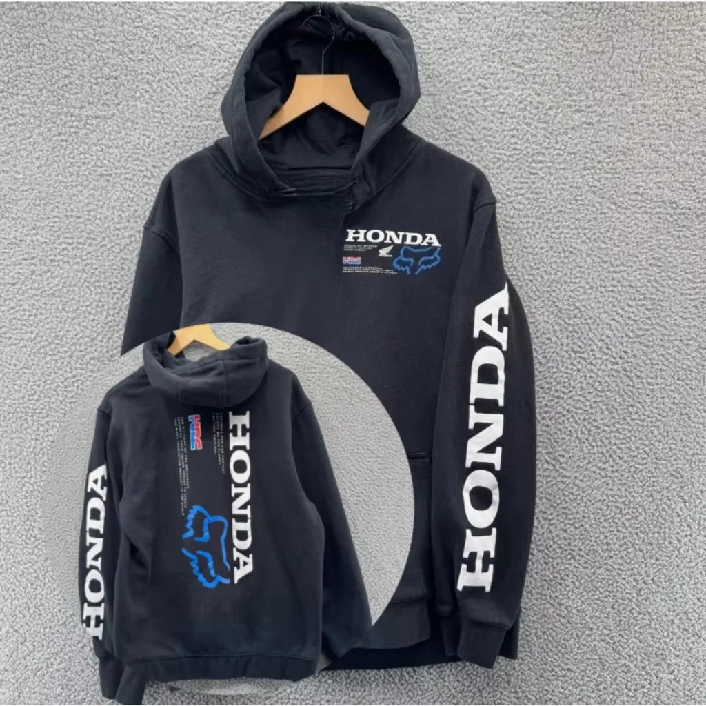 Honda 2026 New Popular Fashion Honda Logo Hoodie Fashion Men's Sweatshirt, Sports Pullover, Sports Street Style Pullover