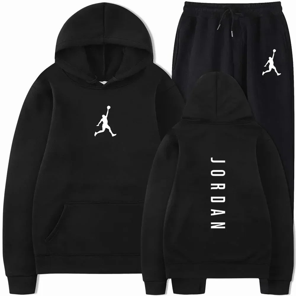 2026 New Men's High Quality Sportswear Set Spring Autumn Fashion Casual Sweatshirt And Sweatpants Two Piece Tracksuit For Fitnes