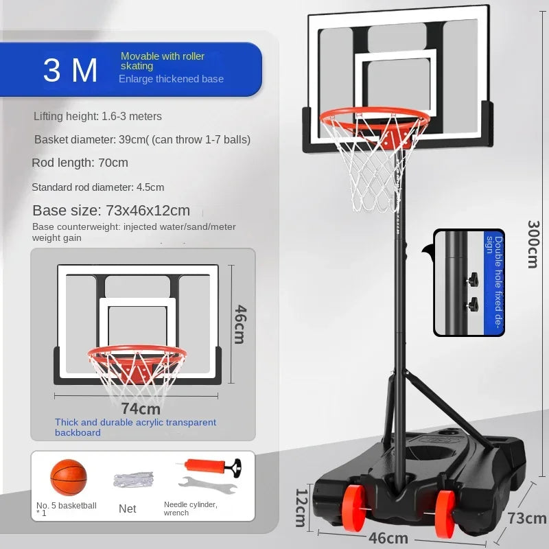 Basketball stand Lifting shot frame Ball basket Kindergarten ball boys Indoor and outdoor household