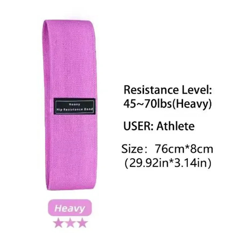 Resistance Bands for Working Out, Fabric Exercise Bands for Legs and Butt, Workout Bands for Women for Yoga Starter Set
