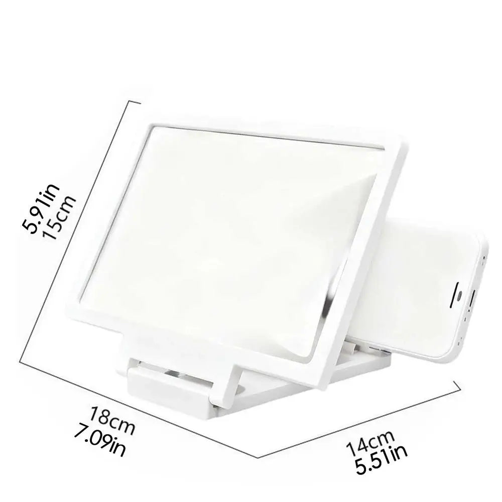 Mobile Phone Screen Magnifier HD Magnifying Lightweight Tool Portable Phone Screen Magnifier for Daily Reading Learning Movie
