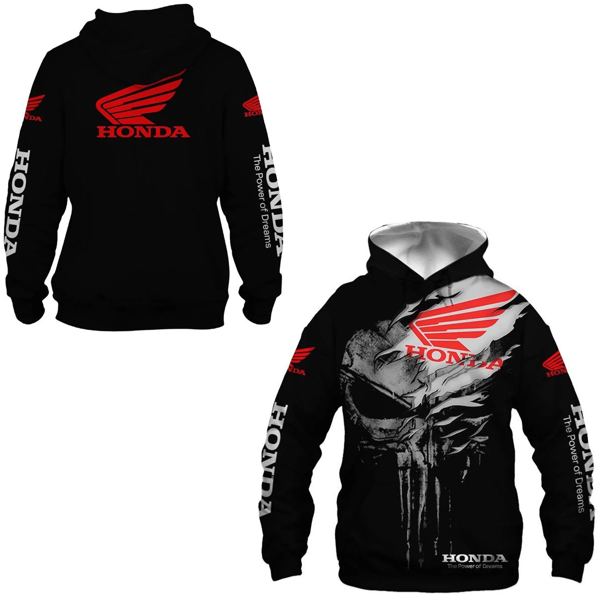 Sudadera con capucha Honda Racing, moda con estampado 3D, Sudadera con capucha para hombre, deportes al aire libre, ocio,