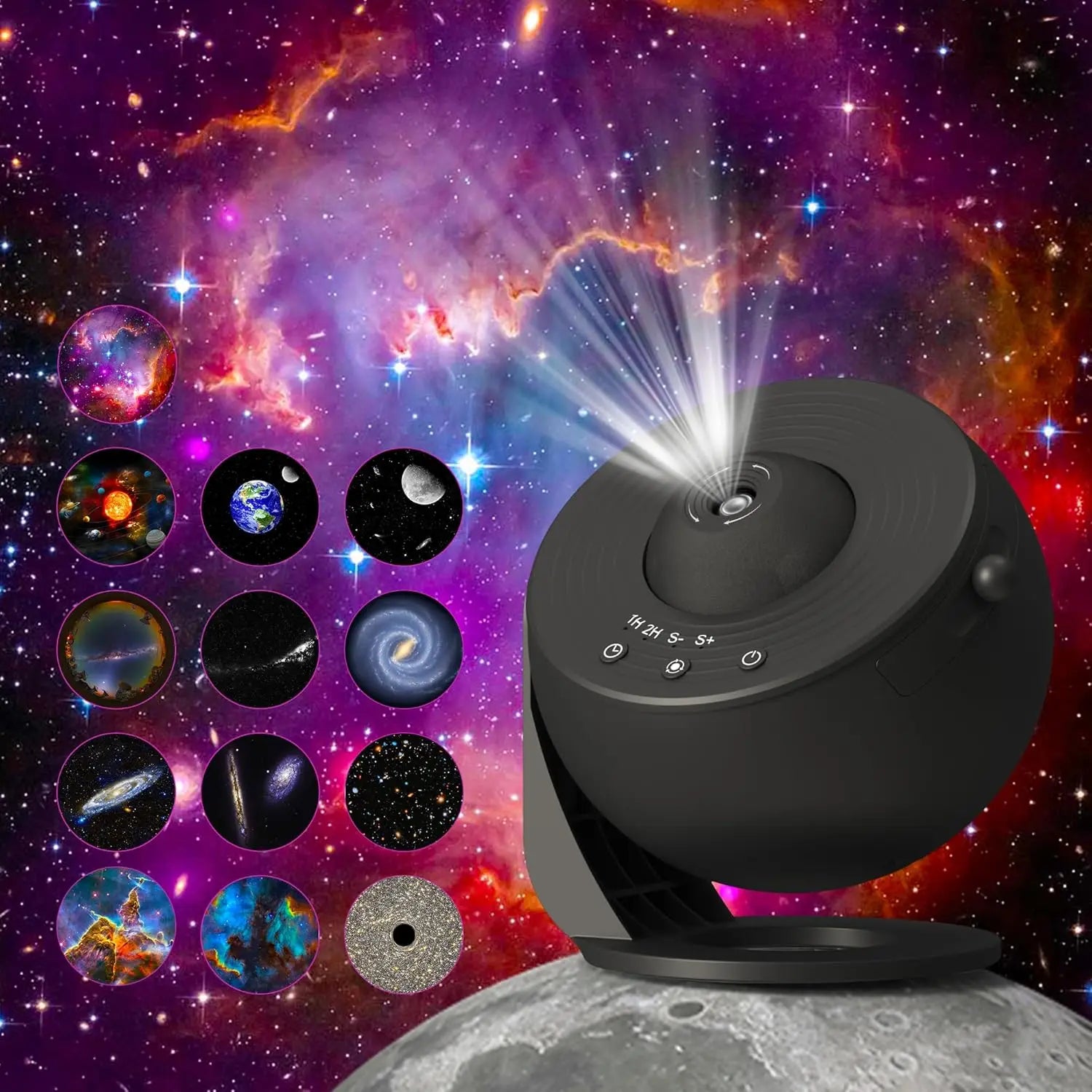 Galaxy Projector for Bedroom Home Planetarium Projector Lamp LED Space Galaxy Lamp Ceiling Room Decor for Kids Adults Projector