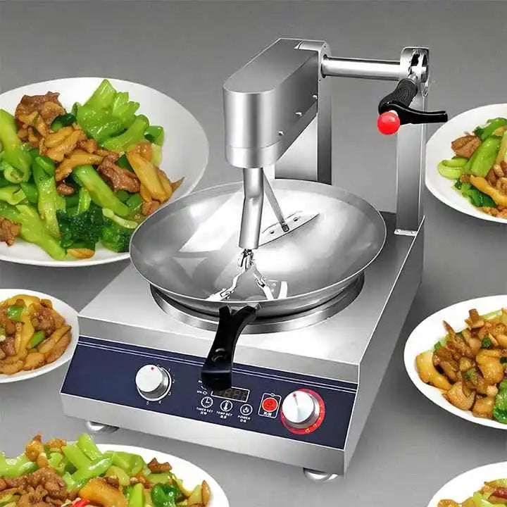 Electric Gas Wok Automatic Cook Robot Intelligent Stir Fry Cooking Machine Restaurants Stir-fry Cooking Equipment