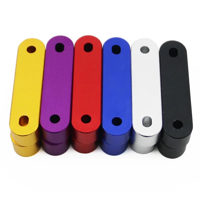 JDM Car Billet Aluminum Racing Hood Vent Spacer Risers 4pcs Fender Washer For Honda Civic 92-95 EG / 96-00 EK For Acura Integra