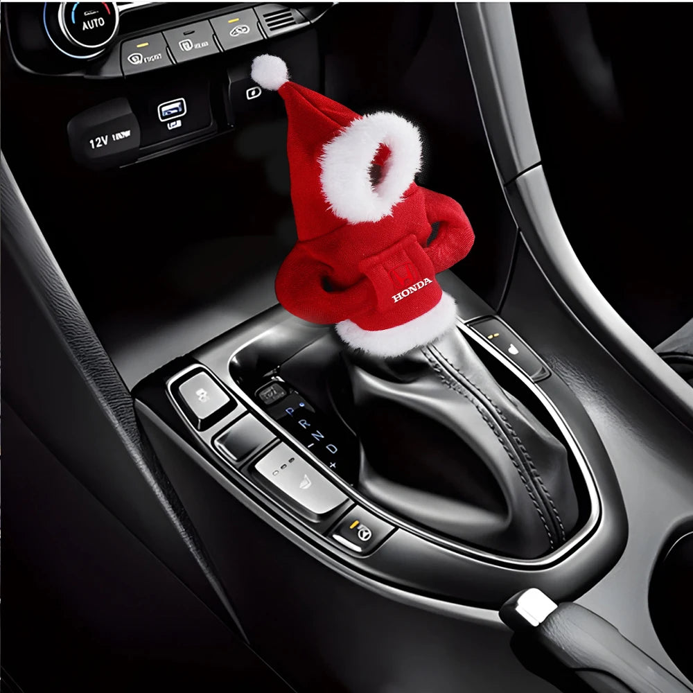 Fashion Gearshift Hoodie Car Gear Shift Knob Cover Manual Handle Gear Sweatshirt Change Lever Cover For Honda 10th 11th Gen Hrv