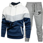 Men's Fleece Zip Hoodie & Jogger Tracksuit