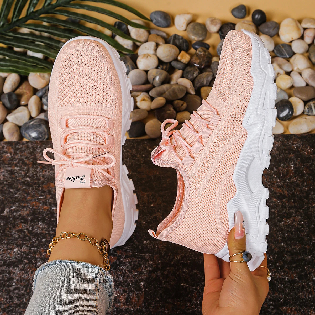 Women's shoes  Solid-colored strap versatile single shoes casual sneaker women's summer sneakers sale shoes with free shipping