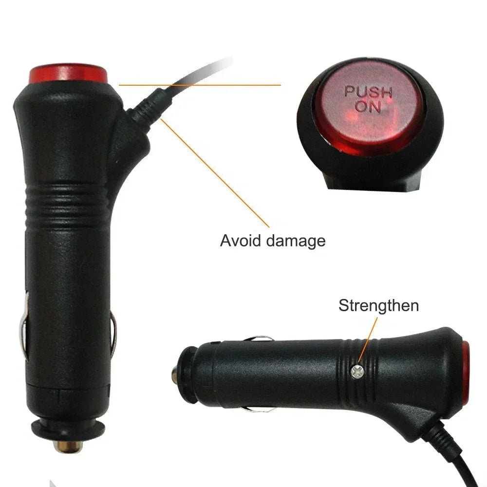 12V Day Running Flash Led Police Lights Car Truck Emergency Flasher Dash Strobe Warning Light 3 Flashing Modes LEDs Car Light