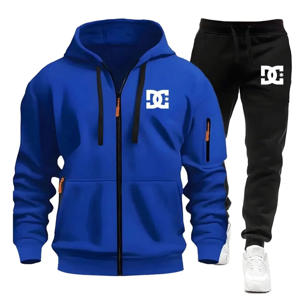 2026 Autumn Winter Men's Clothing Casual Sweatshirt Suit Sweatshirts for Men Daily Tricolor Hoodies Hot Sports Tracksuit Jogging