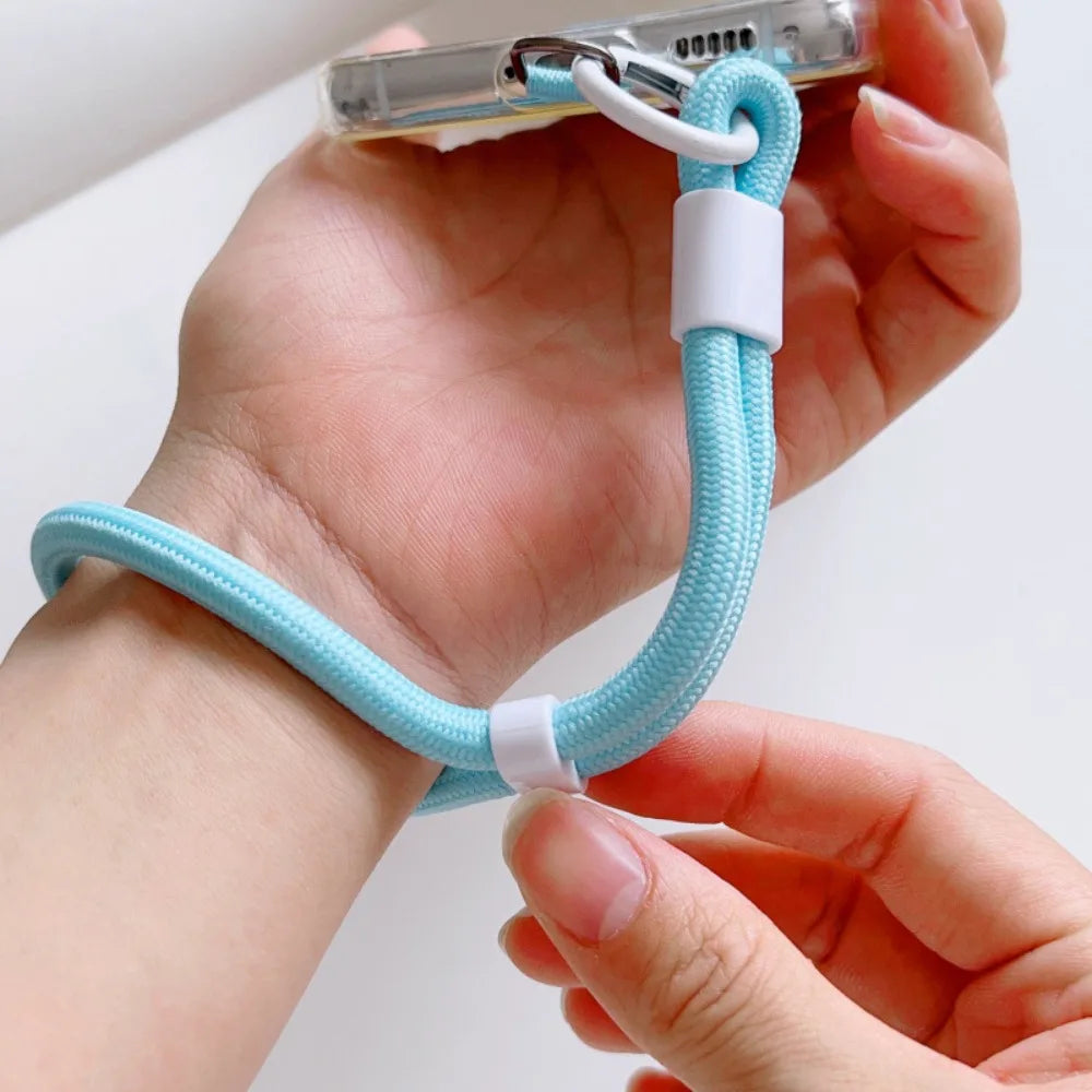 Mobile Phone Adjustable Short Lanyard Universal Colorful Hand Wrist Straps Rope For Cell Phone Case Accessories Anti-Lost Straps