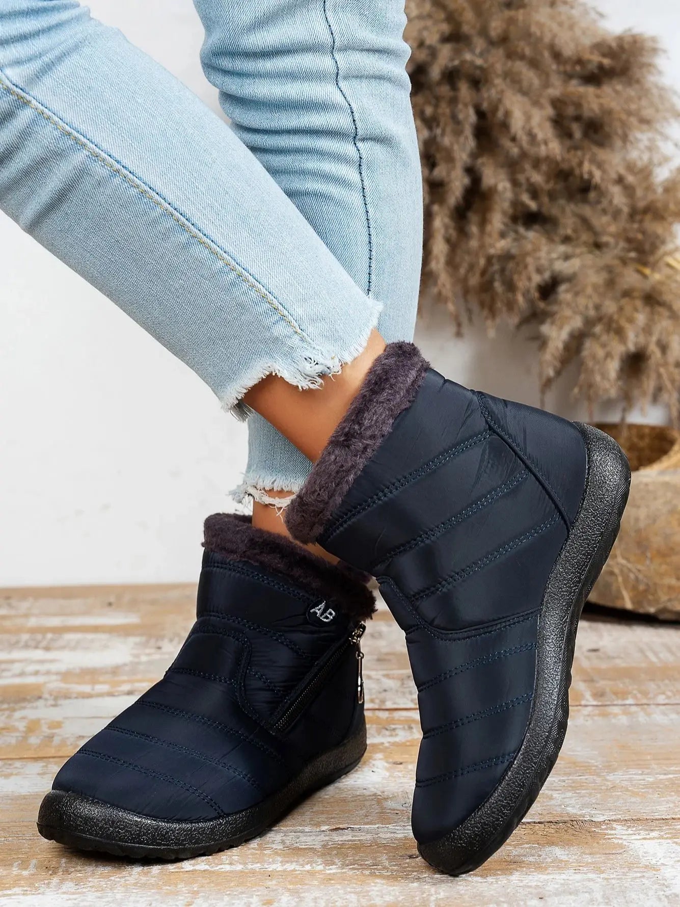 Womens Shoes Autumn Winter Snow Boots Waterproof Ankle Boots Outdoor Comfortable Shoes for Women Free Shipping Shoes