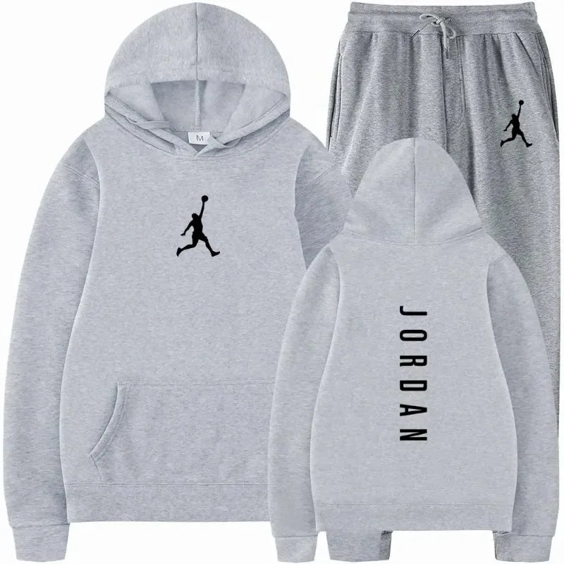 2026 New Men's High Quality Sportswear Set Spring Autumn Fashion Casual Sweatshirt And Sweatpants Two Piece Tracksuit For Fitnes
