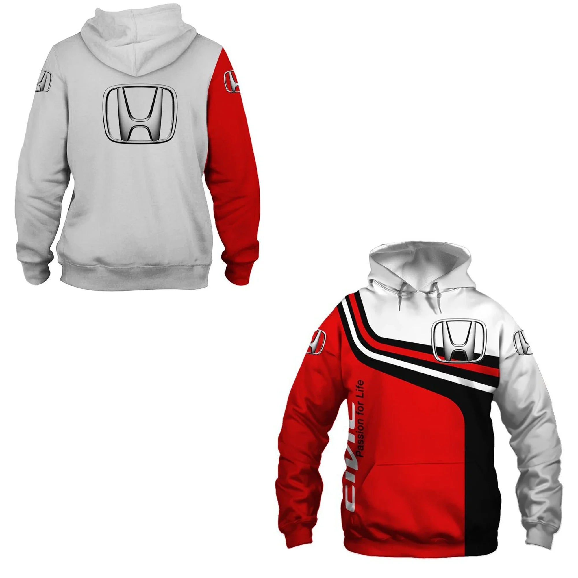 Sudadera con capucha Honda Racing, moda con estampado 3D, Sudadera con capucha para hombre, deportes al aire libre, ocio,