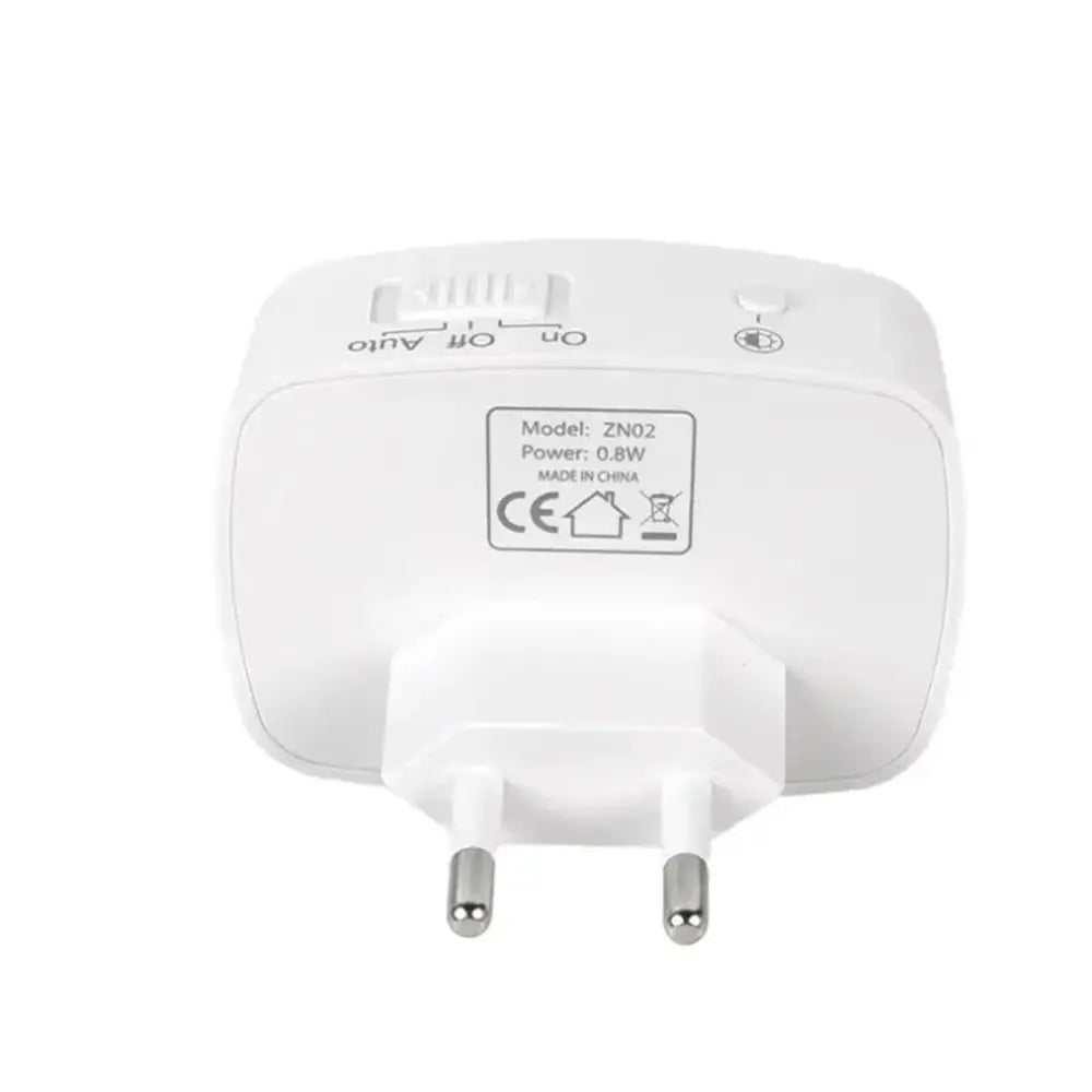Motion Sensor Induction Light EU US Plug Wireless Mini LED Night Light Battery Operated Energy Saving Bedside Night Lamp