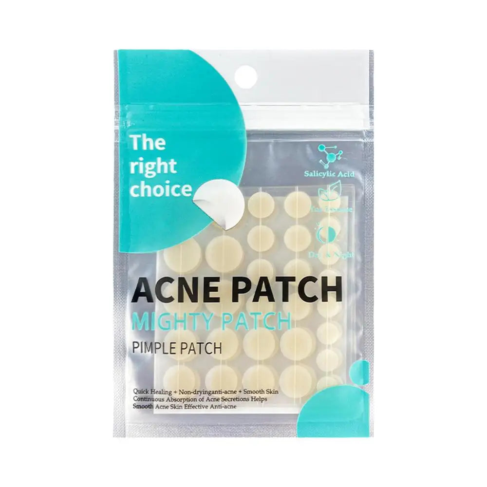 30pcs Hydrocolloid Salicylic Acne Pimple Patch Fade Repair Acne Invisible  Removal Pimple Anti Spots Marks Conceale