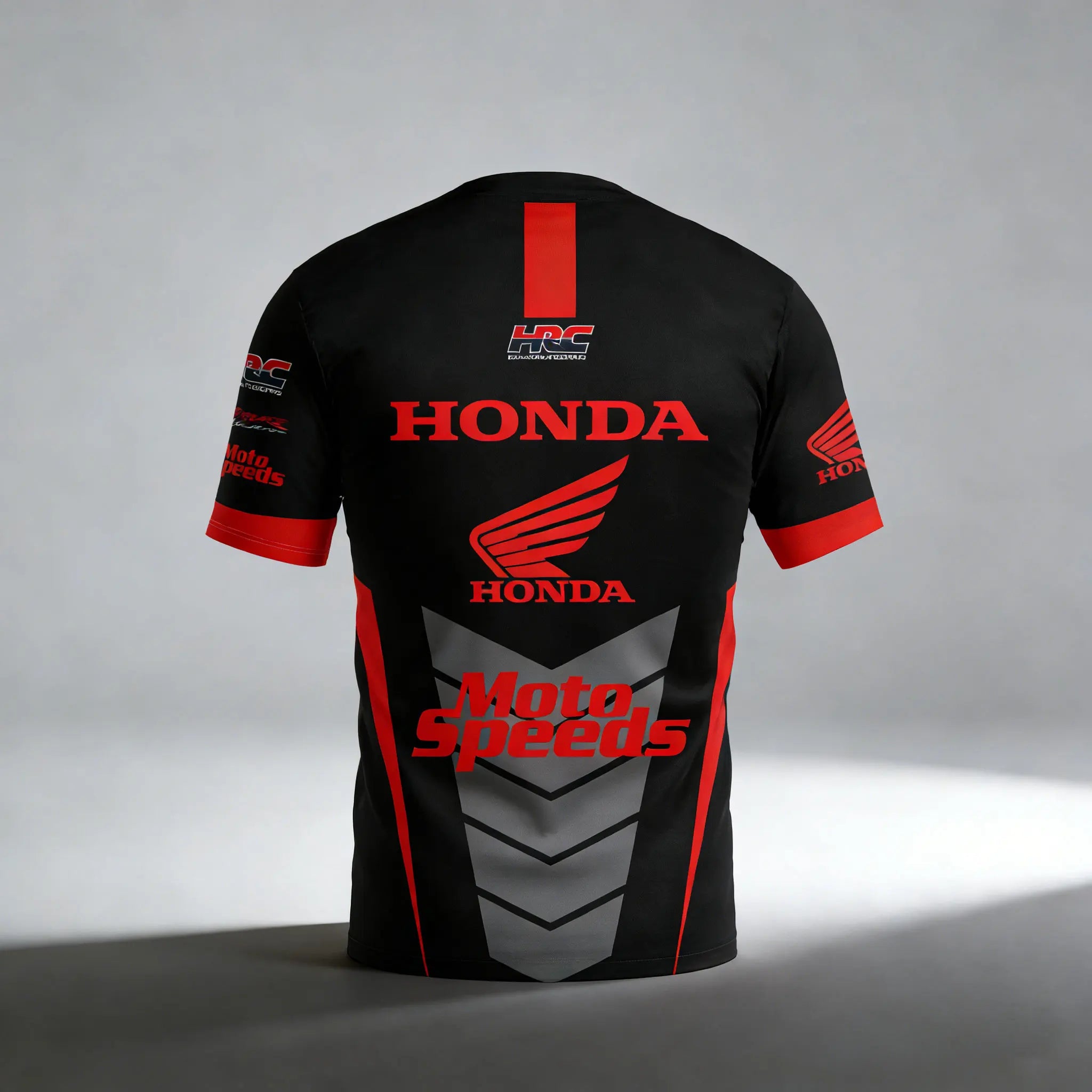 Honda Moto Speeds Short Sleeved Team Racing Merchandise Mens Tshirts Racing Sports Casual Short Sleeved Fans Watching The Race