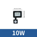 LED Flood Light PIR Motion Sensor 10W 20W 30W 50W 100W 150W 200W 300W AC220V IP66 Waterproof Spotlight Street Floodlight Outdoor
