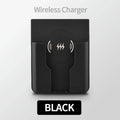 QI Universal Flush Wall Mount Wireless Charger,15W Fast Charging Stand for Phones,AC 110–220V
