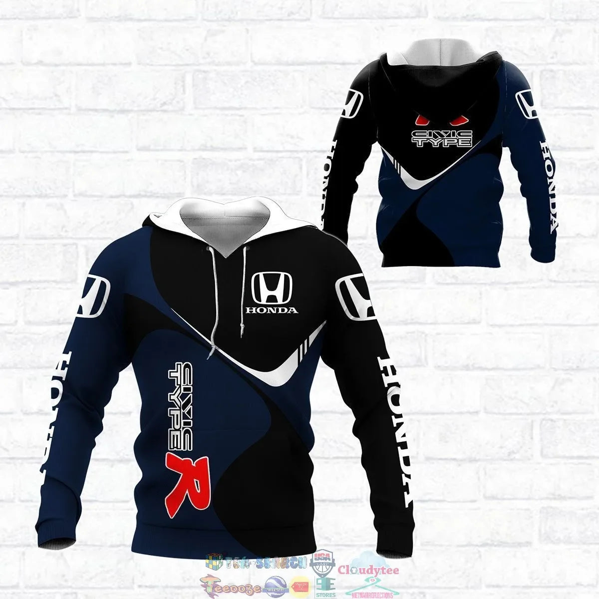 Sudadera con capucha Honda Racing, moda con estampado 3D, Sudadera con capucha para hombre, deportes al aire libre, ocio,
