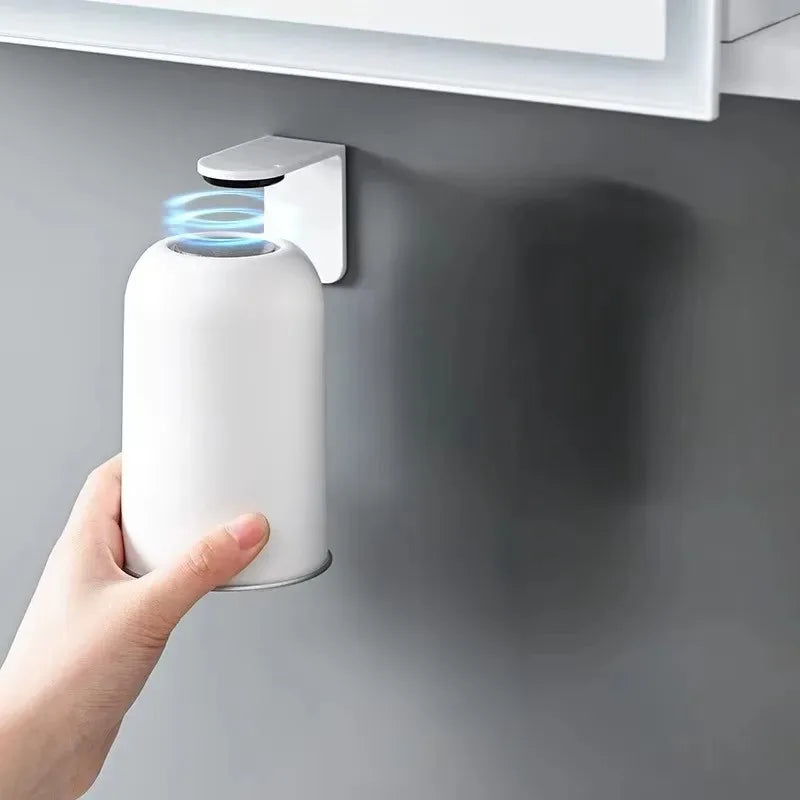 Magnetic Mouthwash Cup 304 Stainless Steel Tooth Brushing Cups Wall Mounted No Punching Household Water Cup Large Capacity양치컵
