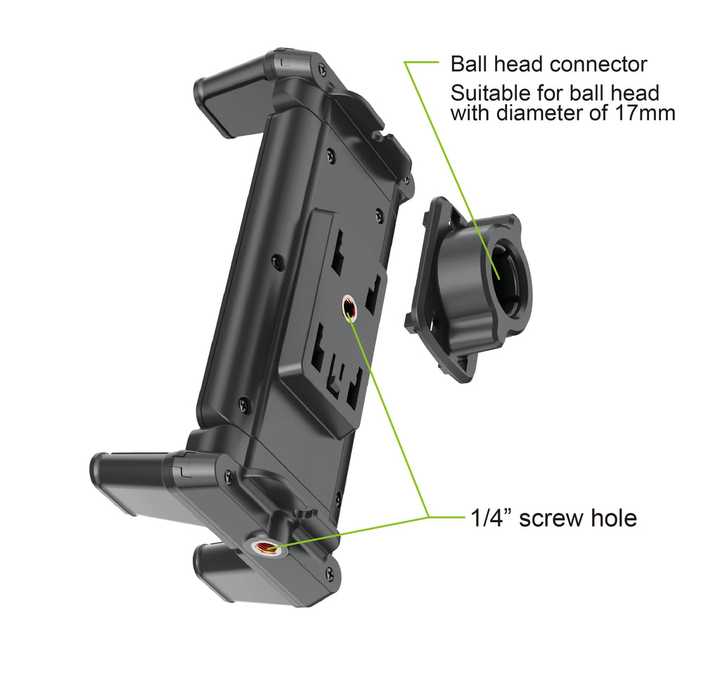 Tablet Holder Tripod Accessories for iPad Mobile Phone Universal Clip Fixer Portable Horizontal and Vertical Shooting
