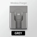 QI Universal Flush Wall Mount Wireless Charger -15W Fast Charging Stand for Phones,AC 110–220V