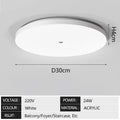 Motion Sensor LED Ceiling Light Corridor Human Infrared Sensing Night Light Ceiling Light Corridor Smart Home Lighting Lustres