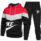 Men's Fleece Zip Hoodie & Jogger Tracksuit