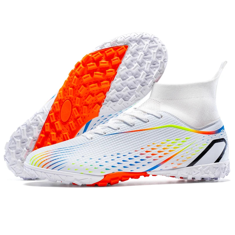 Professional Training Soccer Shoes Soccer Cleats Turf Futsal Match Grass Unisex Non-slip Breathable Men Outdoor Football Boots
