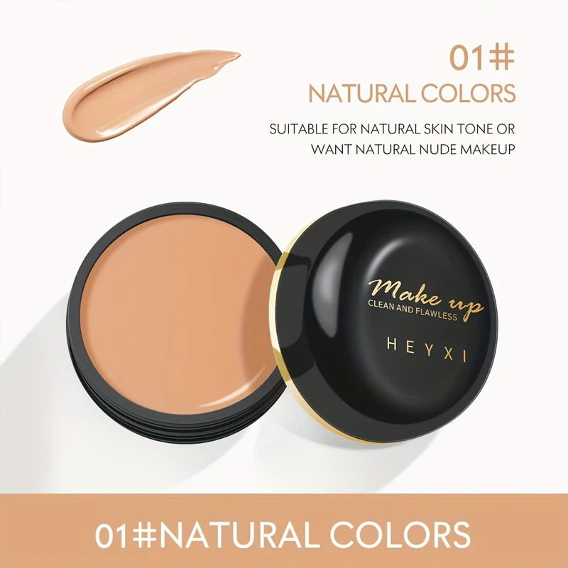 Clear concealer cream, waterproof and sweat proof, durable, natural finish, suitable for all skin types