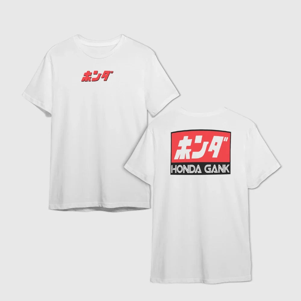2026 Honda JDM Japanese Car Enthusiast T Shirt Men Streetwear Graphic Tee Cotton Casual Short Sleeve Racing Style Top