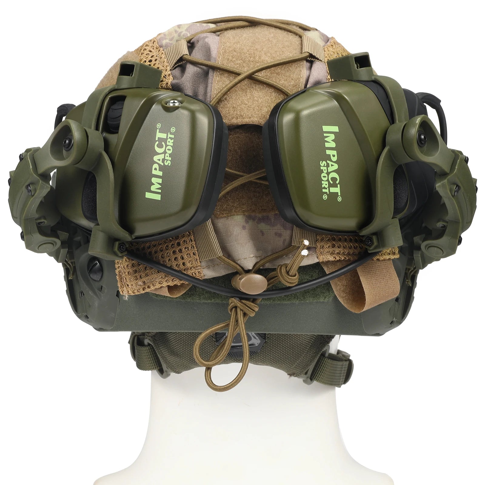 Impact Sport Electronic Shooting Headset Helmet Mounted Ver Hunting Pickup Noise Reduction Hearing Protection Tactical Headset