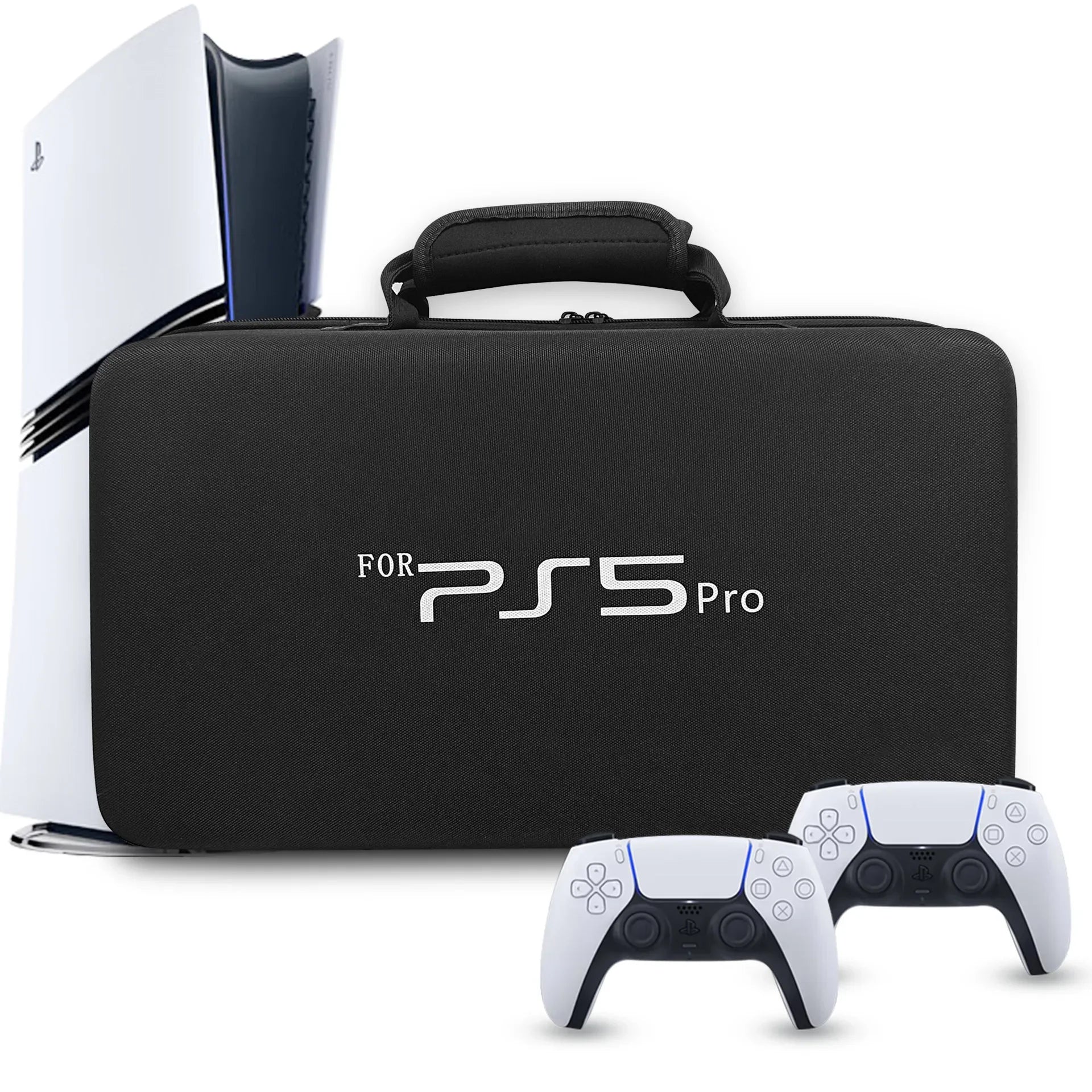 For PS5 Pro Storage Bag Pro Console Accessories Portable Shoulder Bag EVA Shockproof and Anti-drop Storage Box