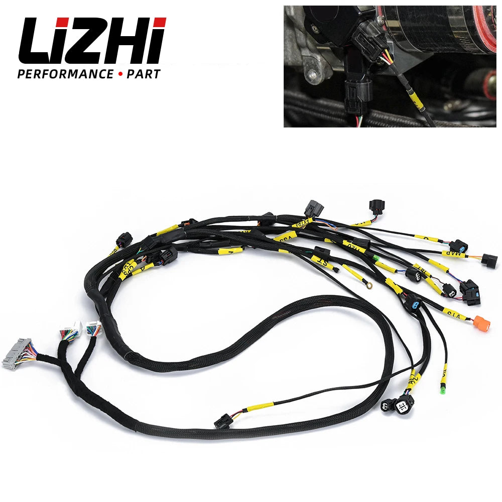 K20 K24 K-Series Tucked Engine Harness For Honda Acura K-Swap Integra CRX EK EG Civic EP3 01-05 RSX 02-04 Car Accessories