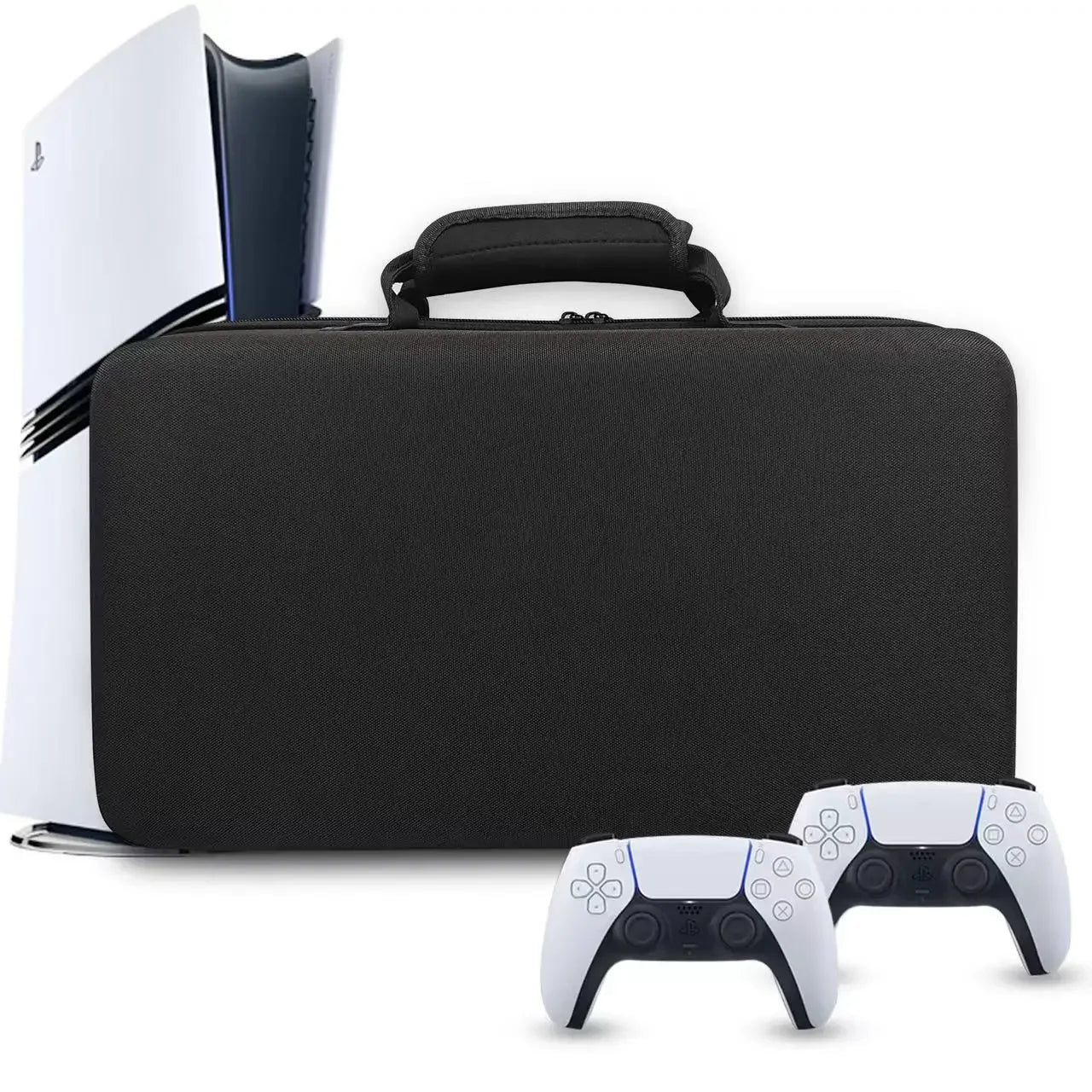 For PS5 Pro Storage Bag Pro Console Accessories Portable Shoulder Bag EVA Shockproof and Anti-drop Storage Box