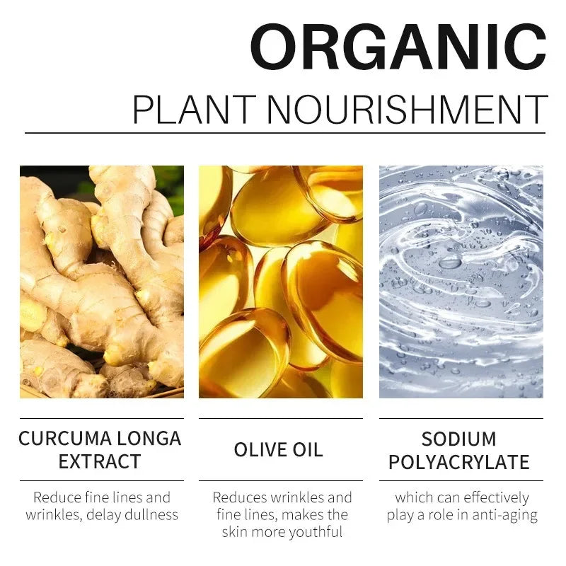 30ML Turmeric Facial Essence Can Penetrate The Epidermis Deeply Nourishing Providing Gentle and Efficient Care for The Skin