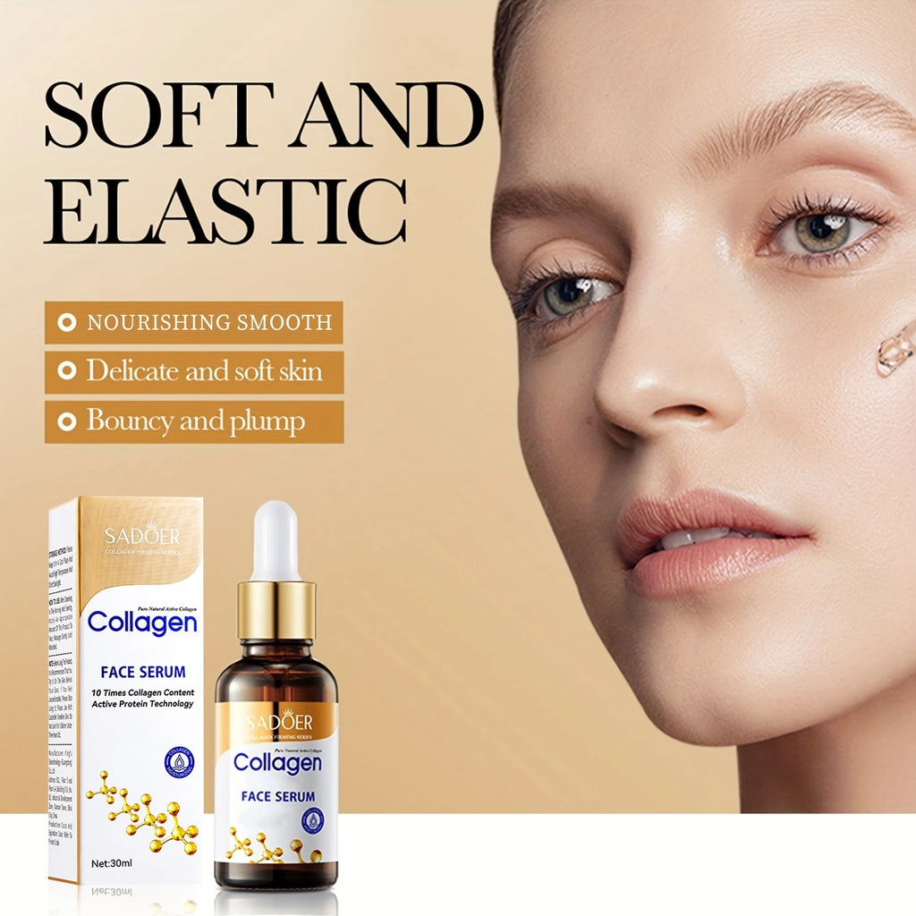 Collagen Skin Care Set, 6Pcs Face Care Sets for Women, Firming Skin, Smooth Skin, Hydrating Skin Care Set