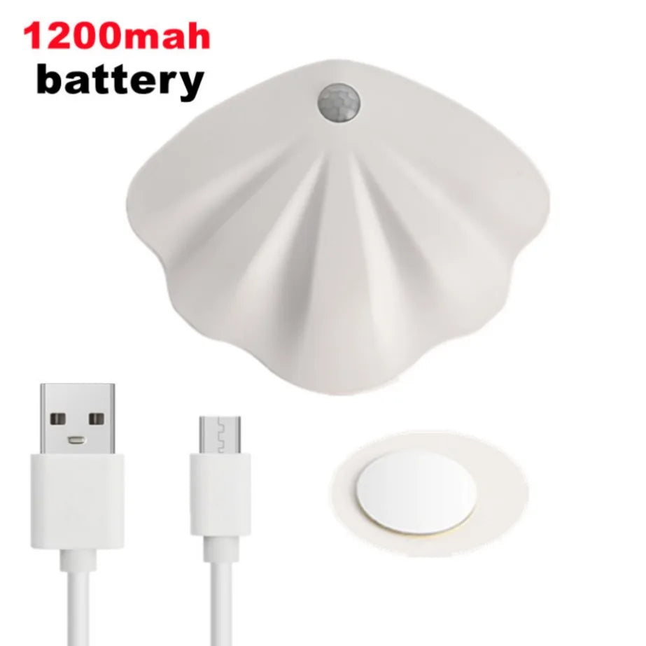 Motion Sensor Light Night Light Wireless Type C USB LED for Kitchen Bedroom Mural Living Room Sensor Indoor Lighting Wall Light