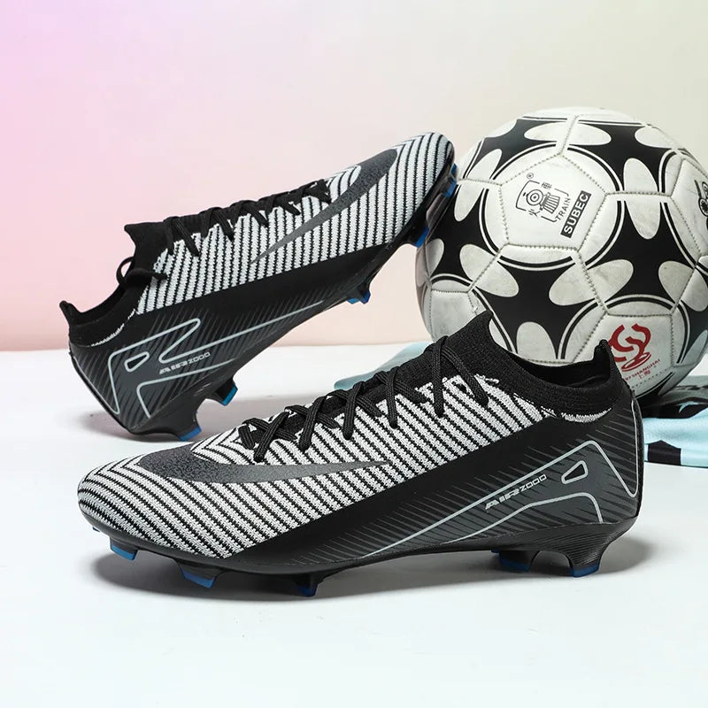 Soccer Boots Men's TF Crushed Nails AG Spikes Student Race Training Sneakers Boys Soccer Boots Men