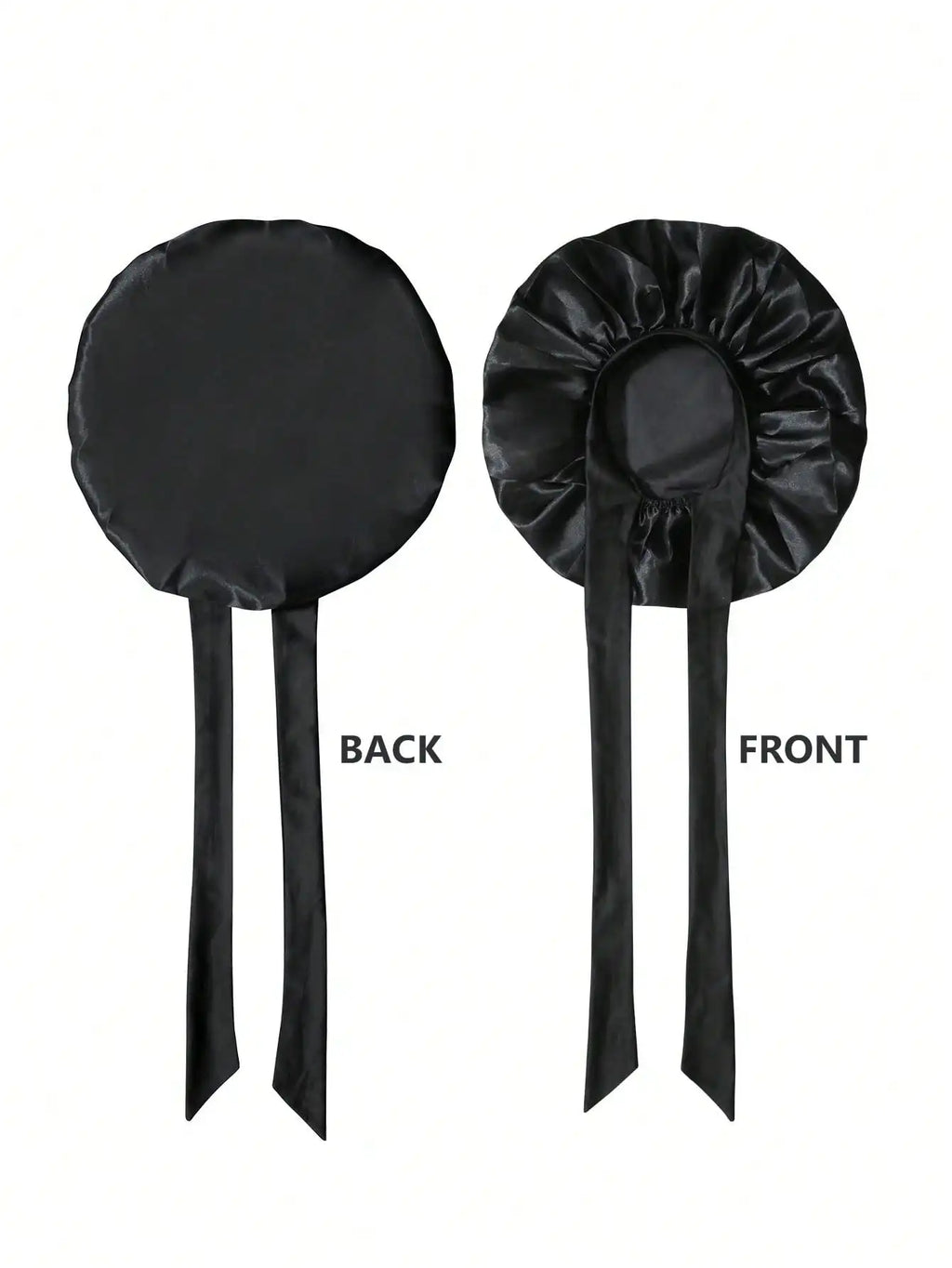 Satin Bonnet Silk Bonnet Adjustable Bonne For Sleeping Hair Bonnet With Tie Band Bonnets For Women Men