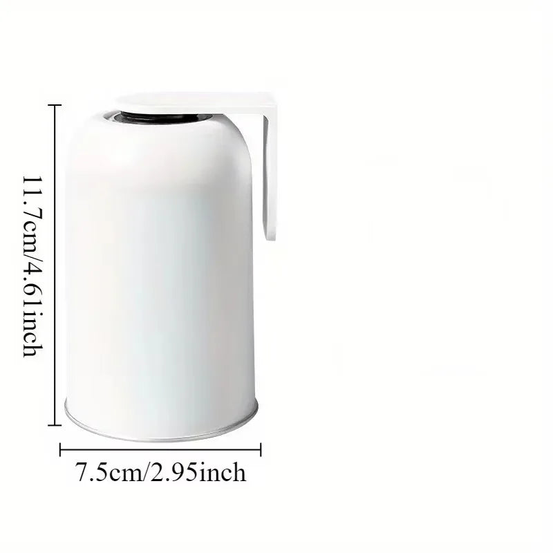 Magnetic Mouthwash Cup 304 Stainless Steel Tooth Brushing Cups Wall Mounted No Punching Household Water Cup Large Capacity양치컵