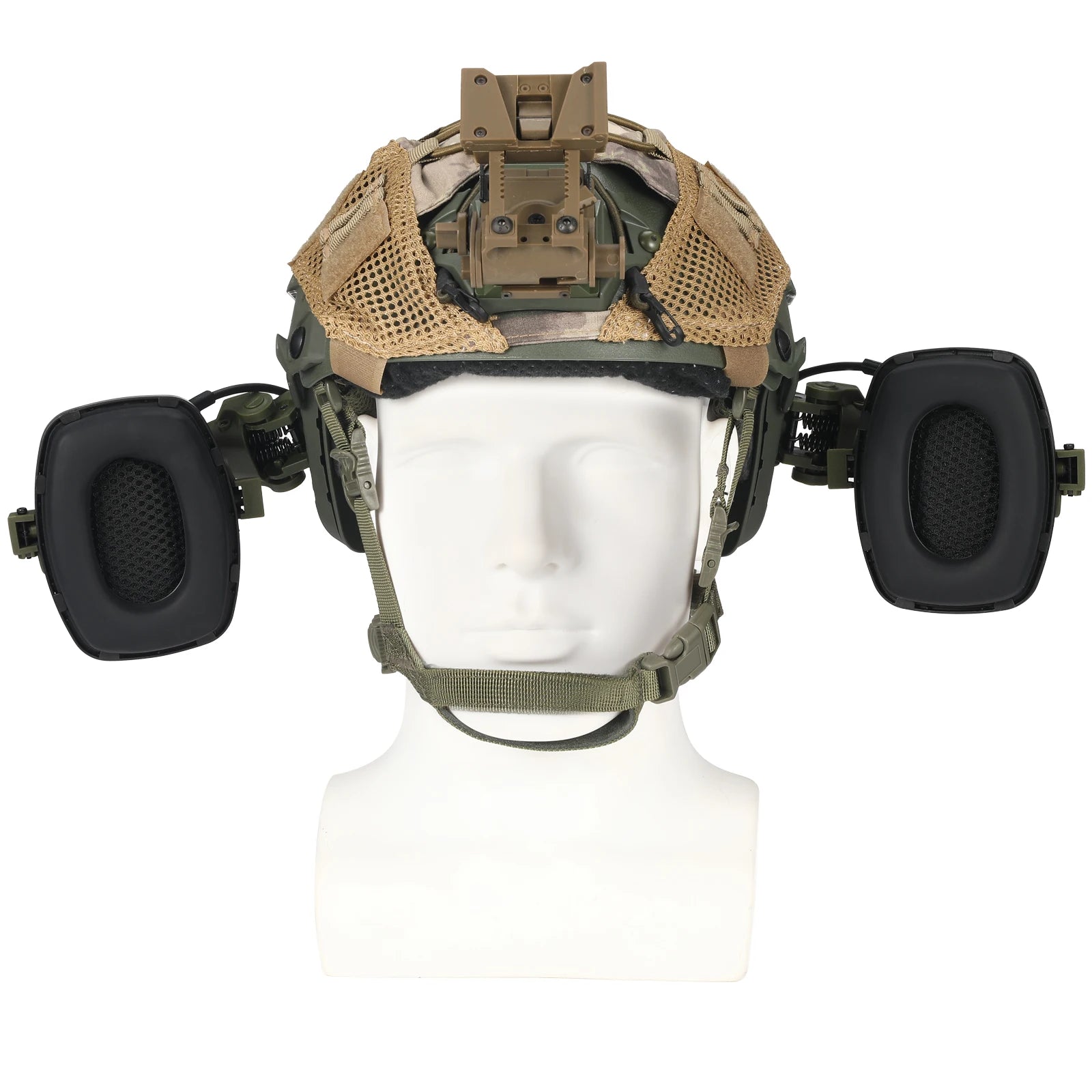 Impact Sport Electronic Shooting Headset Helmet Mounted Ver Hunting Pickup Noise Reduction Hearing Protection Tactical Headset